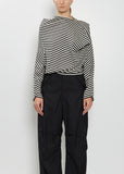Cotton Wool Asymmetrical Top