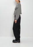 Cotton Wool Asymmetrical Top