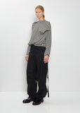 Cotton Wool Asymmetrical Top