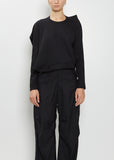 Wool Blend Asymmetrical Top