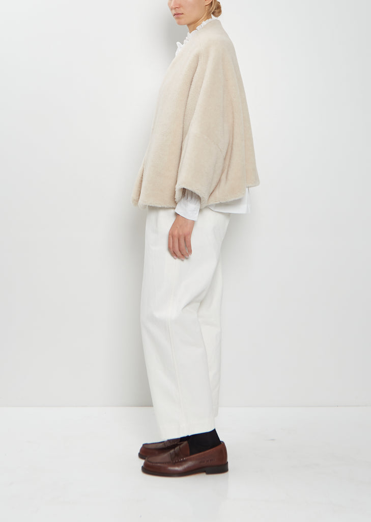 Wool Silk Shawl Jacket