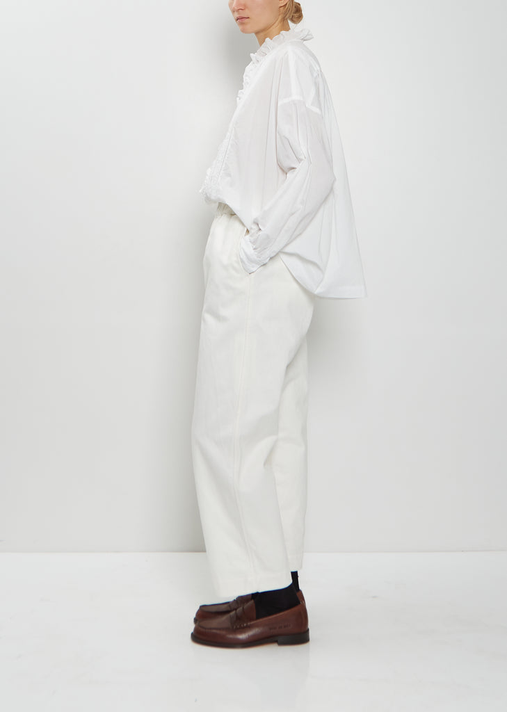 Easy Field Cotton Denim Trousers