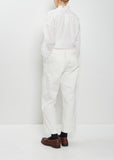 Easy Field Cotton Denim Trousers