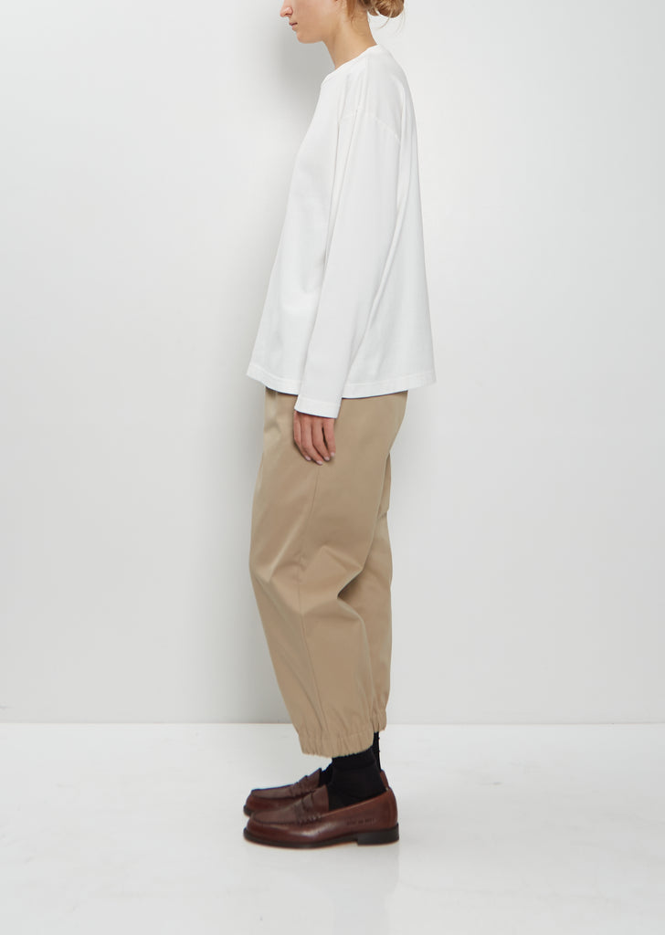 Crewneck Cotton Pullover