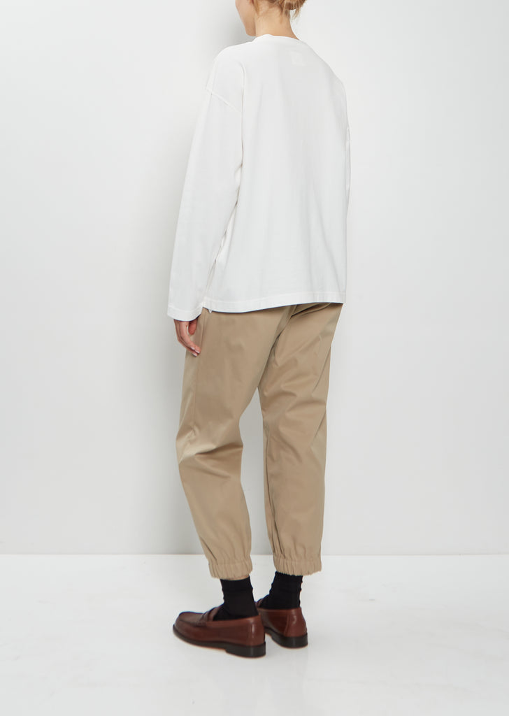 Crewneck Cotton Pullover