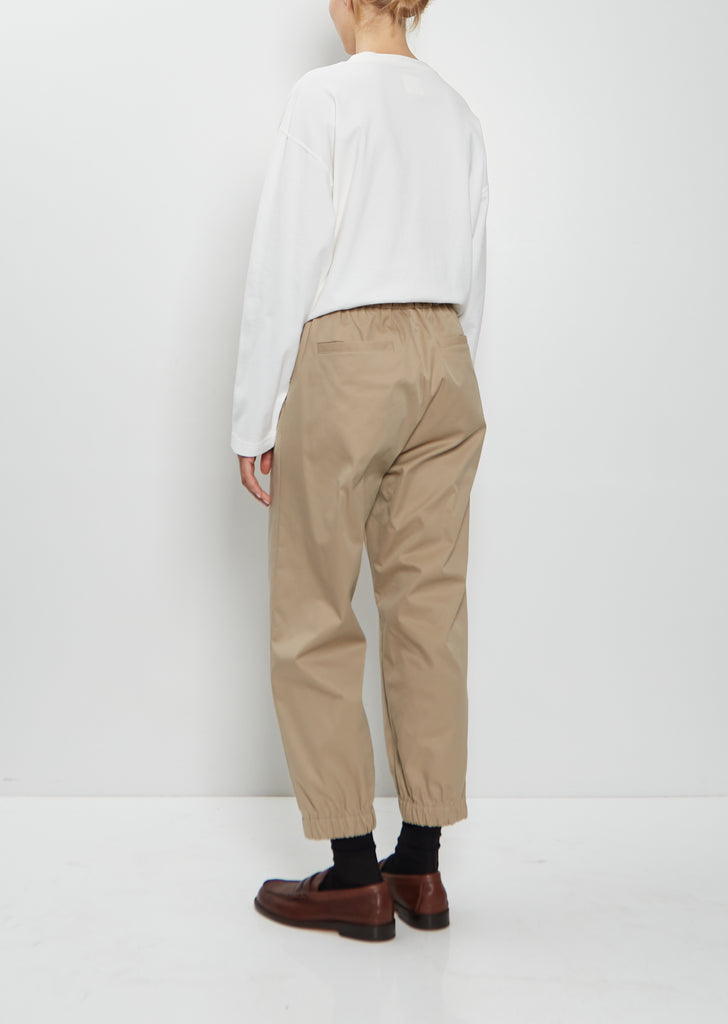 Cuffed Cotton Blend Training Pants
