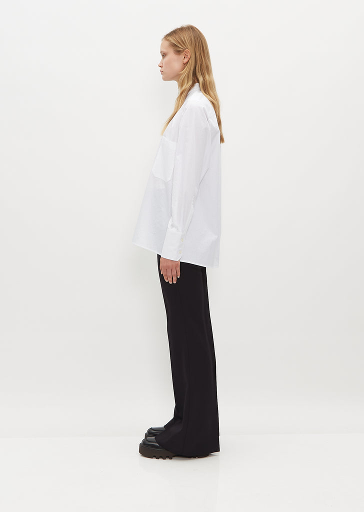 Cotton Satin Shirt