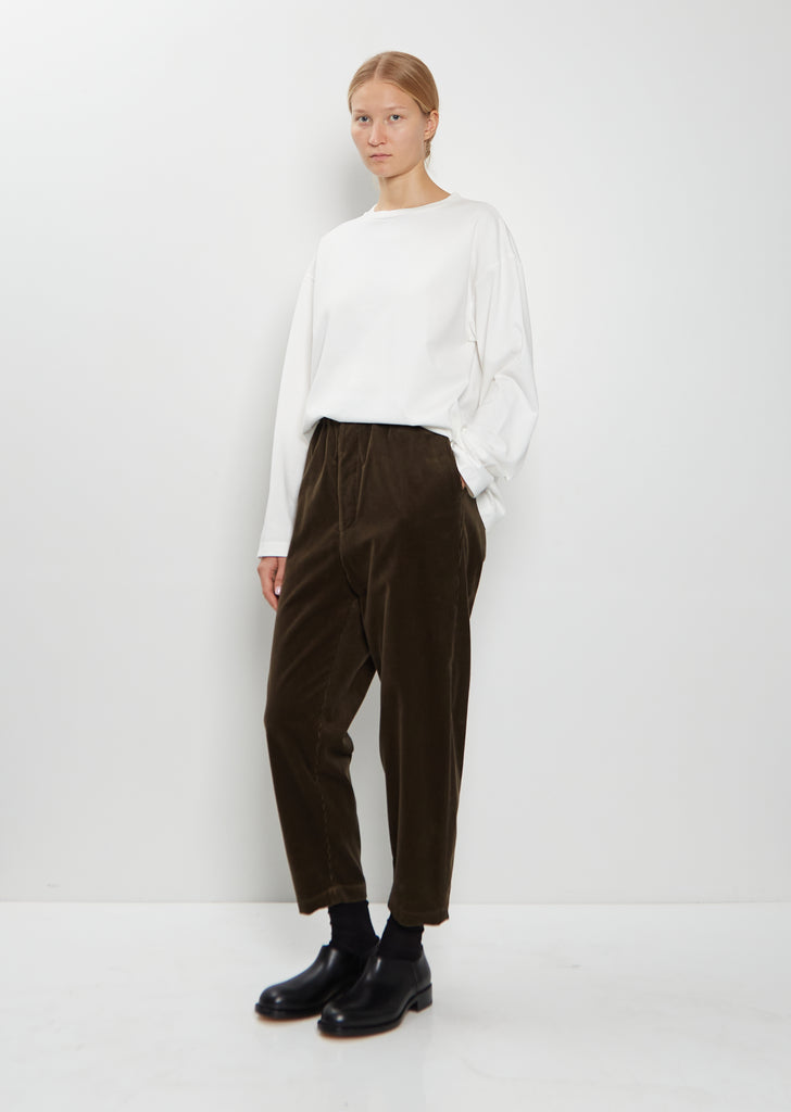 Pegtop Easy Cotton Corduroy Pants