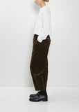 Pegtop Easy Cotton Corduroy Pants