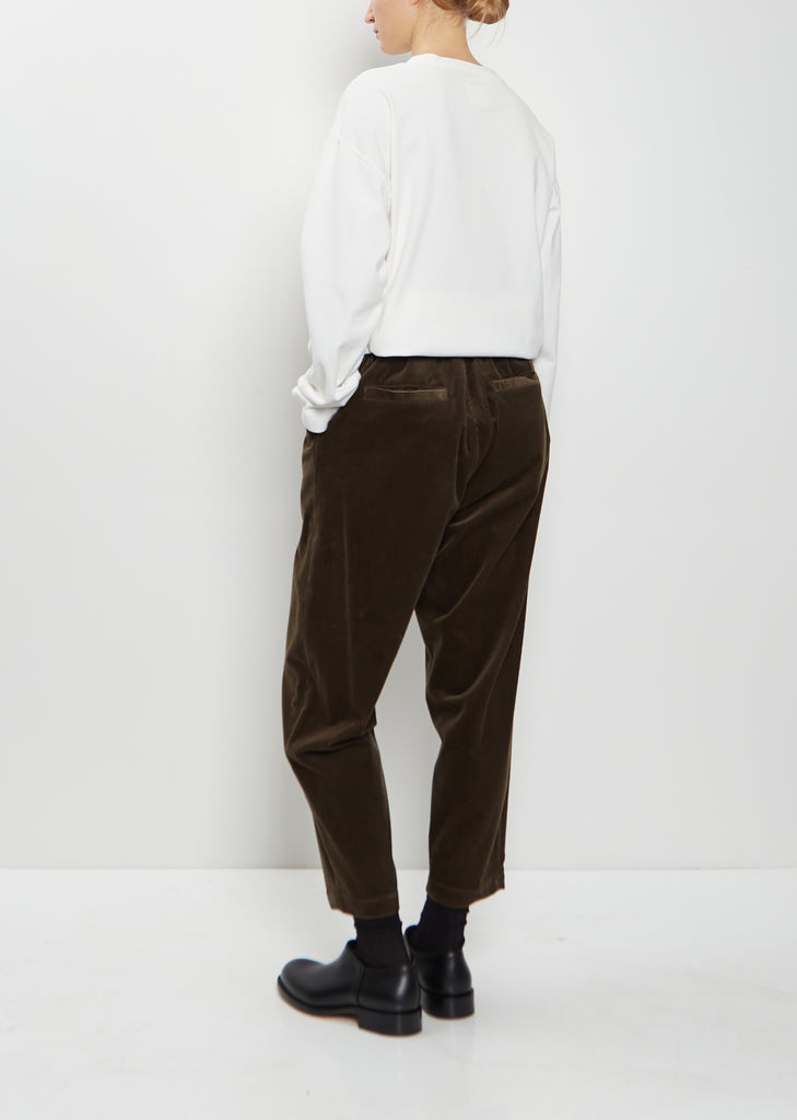 Pegtop Easy Cotton Corduroy Pants