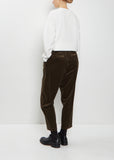 Pegtop Easy Cotton Corduroy Pants