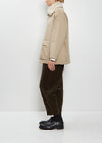 Boa High Neck Cotton Jacket