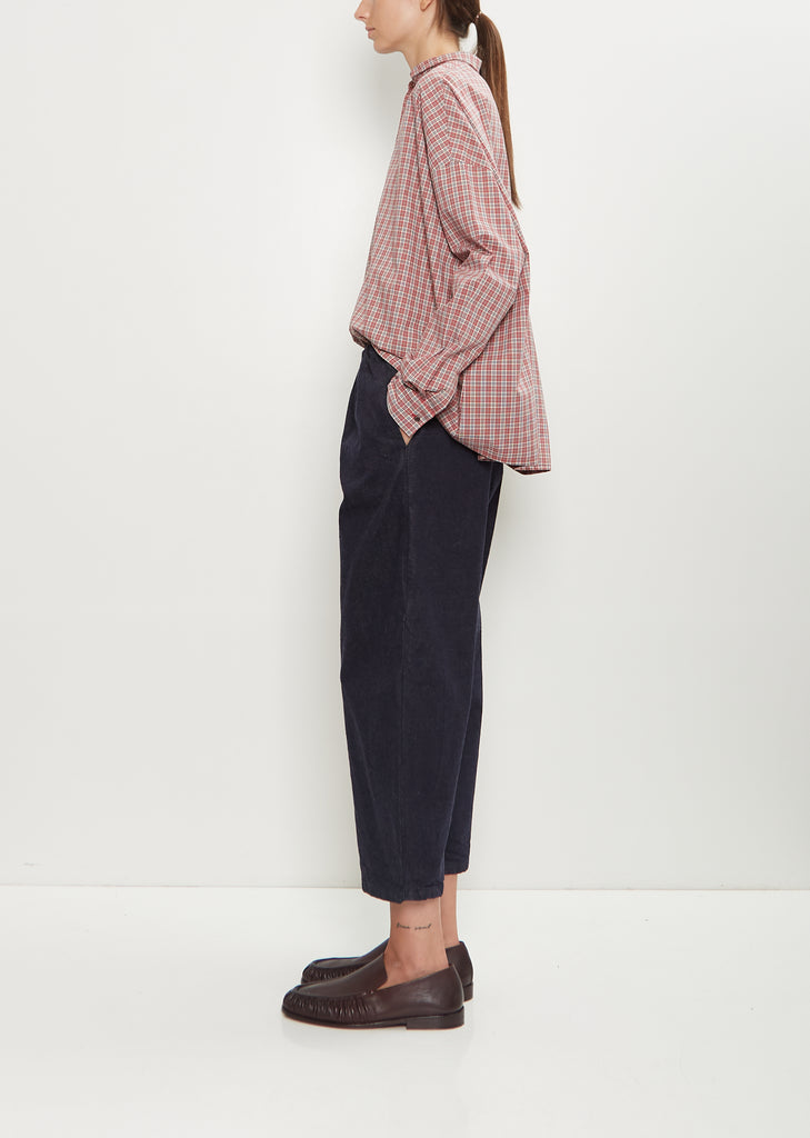 Japanese Denim Curved Pull On Pant