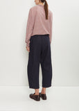 Japanese Denim Curved Pull On Pant