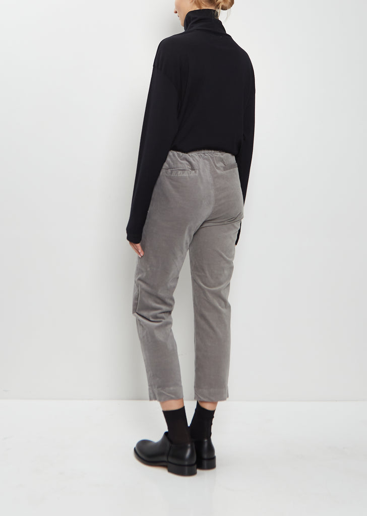 Easy Cotton Tapered Trousers