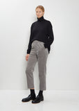 Easy Cotton Tapered Trousers