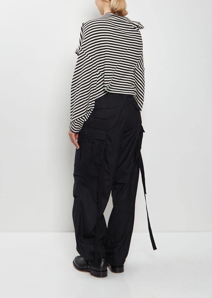 Cotton Wool Asymmetrical Top