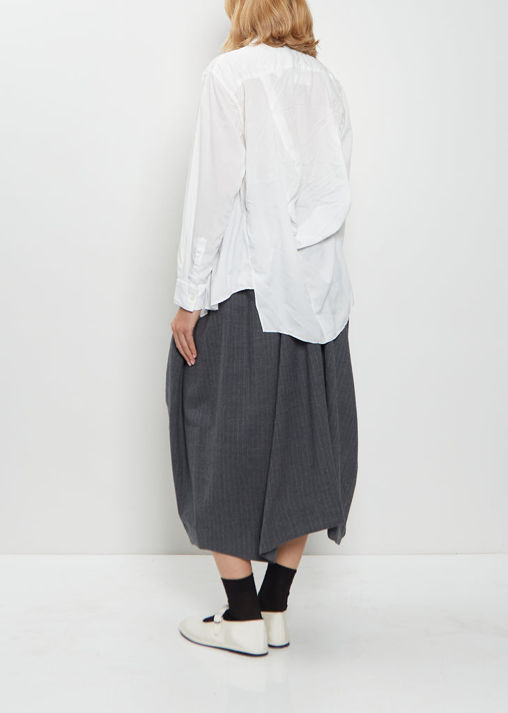 Off Center Collar Shirt