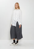Off Center Collar Shirt