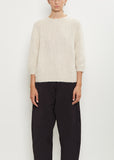 Momo Cashmere Silk Sweater — Ivory