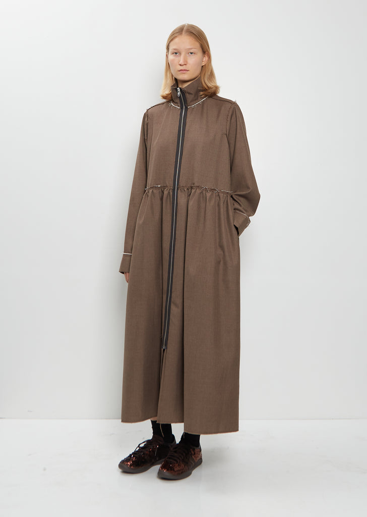 Track Wool Dress