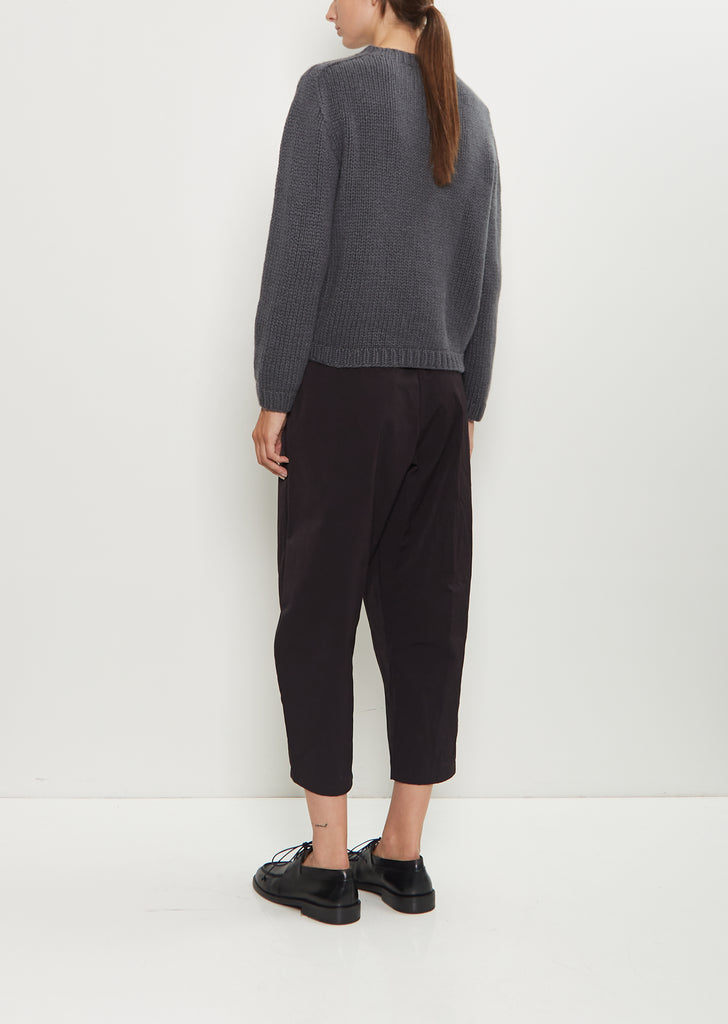 Parker Cashmere Sweater — Vintage Grey