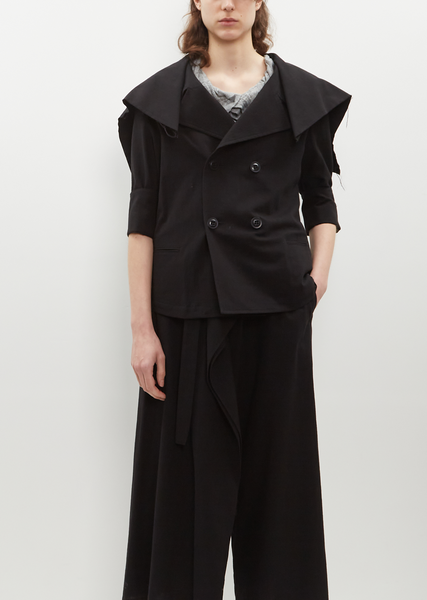 Sailor Collar Jacket - 1 / Black 2