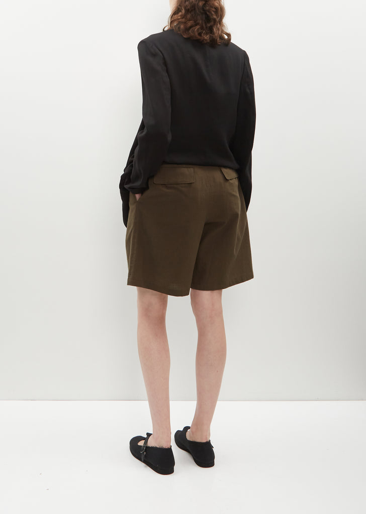 Gurka Cotton-Flax Shorts