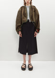 Satin Quilted Blouson
