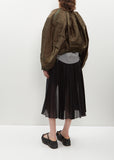 Satin Quilted Blouson