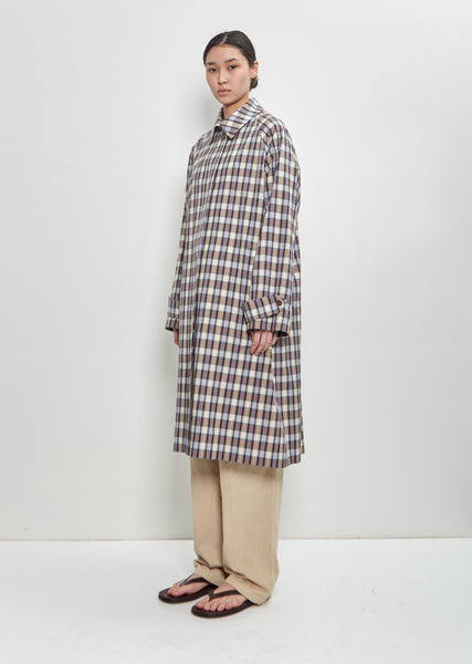 【国内発送】THE ROW トレンチコート Tavishina cotton coat THE ROW Tavishina cotton and linen-blend coat | NET-A-PORTER