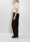 ED Cotton Corduroy Drawstring Trousers