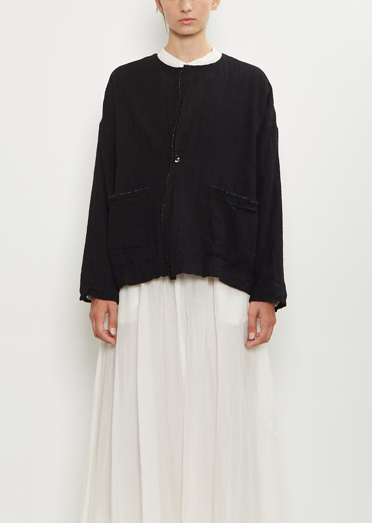 Refined Wool Gauze Jacket