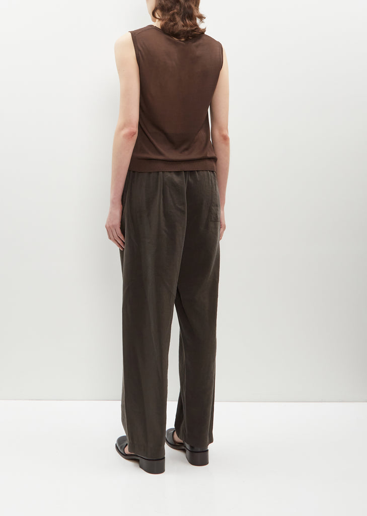 Viscose Silk Seamless Sleeveless Knit