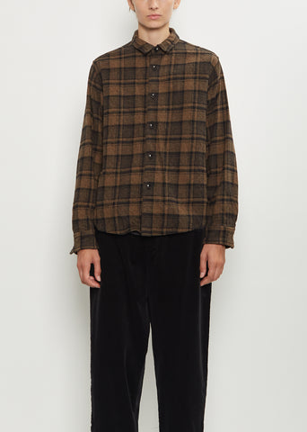 Triple Low Twist Cotton Shirt Jacket