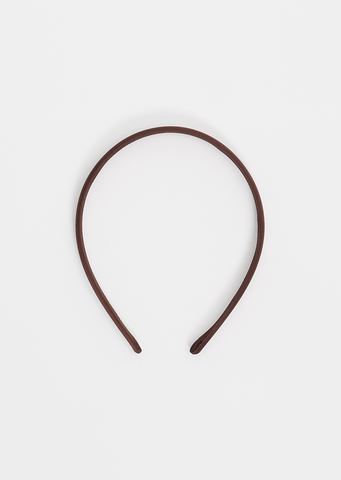 Carolyn Headband — Chocolate