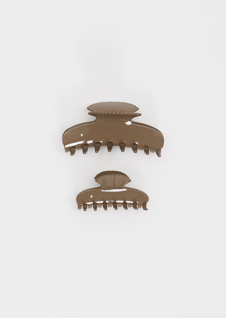 Small Fan Shell Claw — Fawn