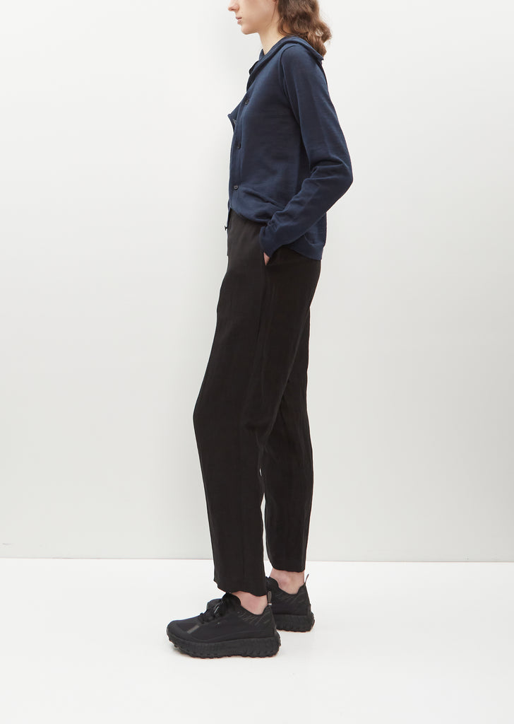 Ramie-Cupro Basic Pants