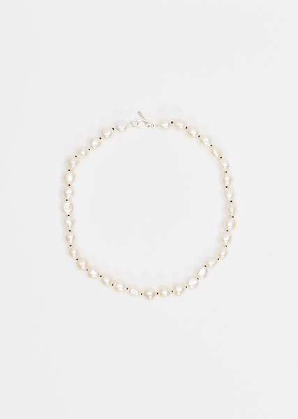 Simple Baroque Pearl Collar – La Garçonne