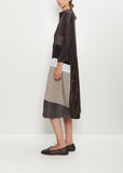 Wool Silk Patchwork Tunic Dress
