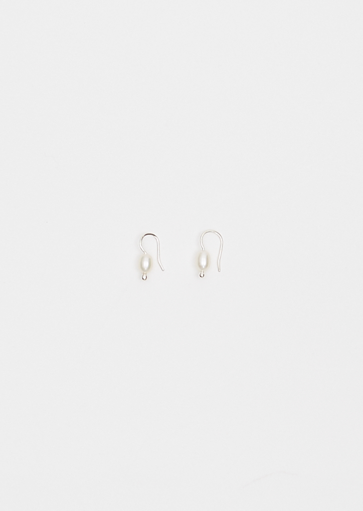 Mermaid Earrings — White