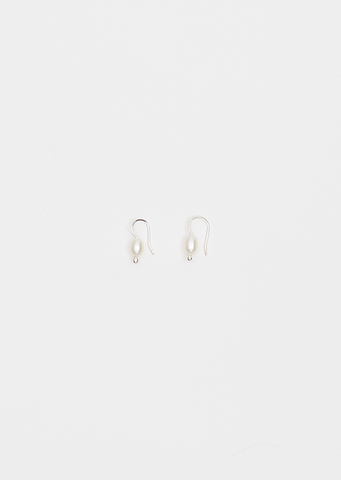 Mermaid Earrings — White