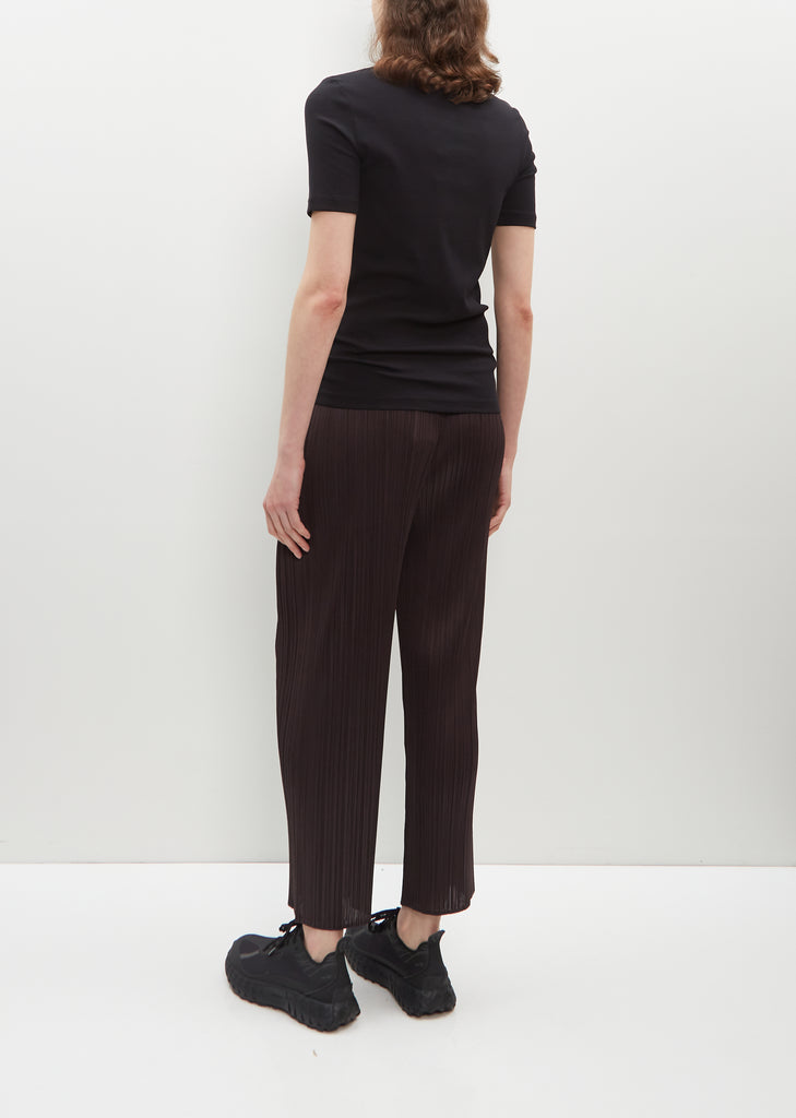Classic Rib Tee — Black