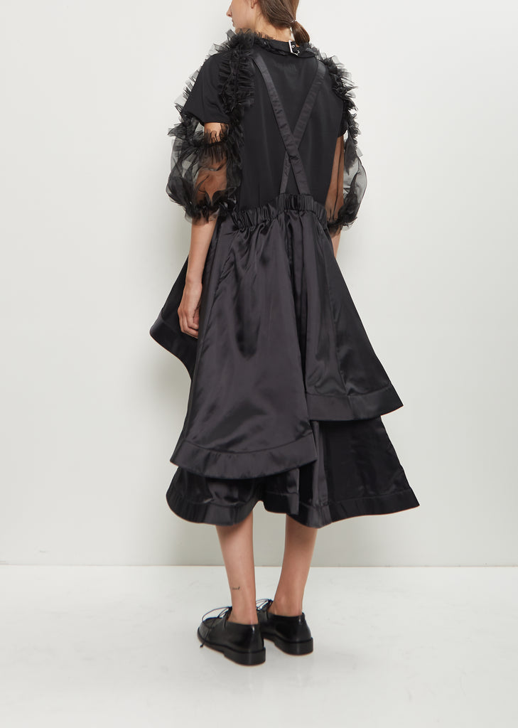 Organza Open Sleeve Vest