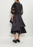 Organza Open Sleeve Vest