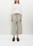 Wide & Short Trousers CC — Almond