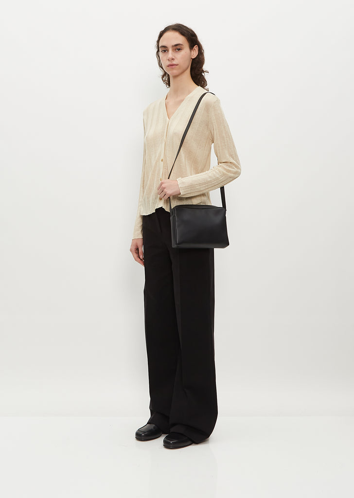 Ayako Crossover Bag Simple — Black