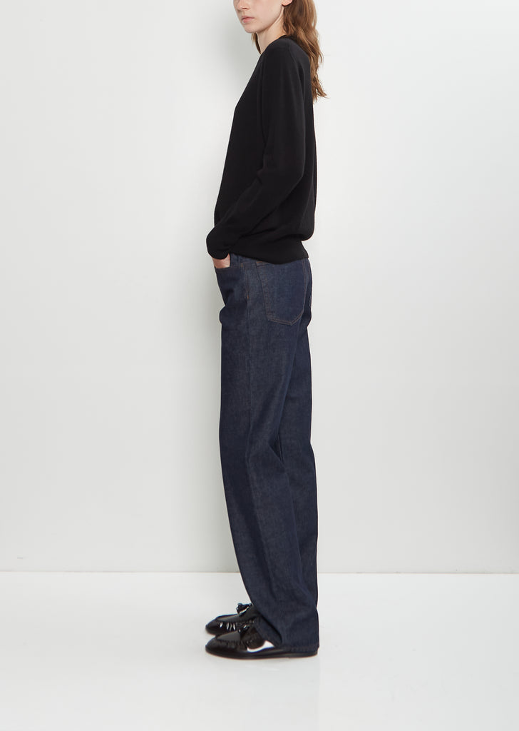 Leilani Cashmere Top — Black