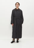 Quilted Light Silk Cotton Coat