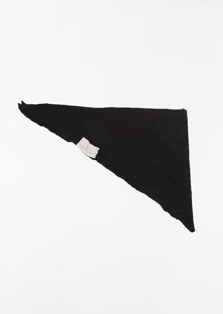 Felted Triangle Scarf SW — Slate